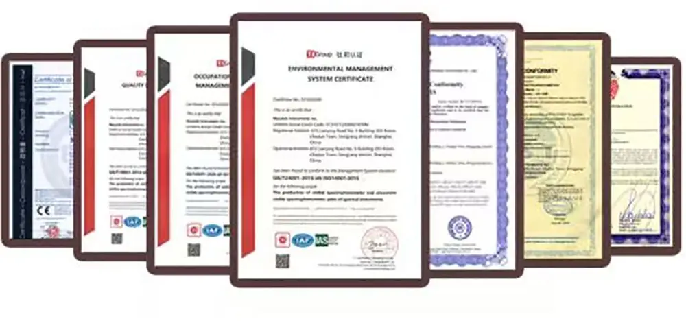 macylab laboratory analytical instrument manufacturer certifications and quality management documents