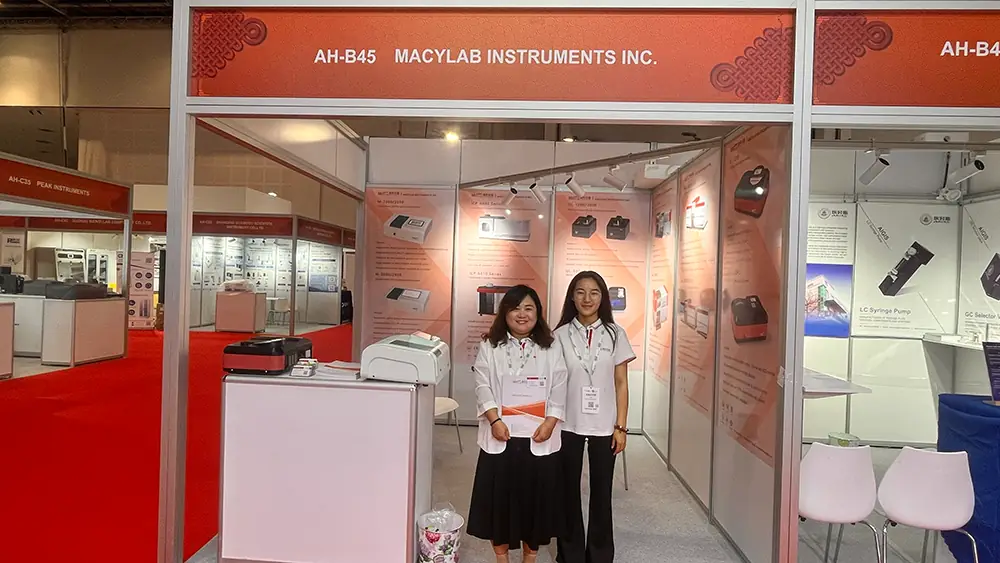 on the opening day of arablab live 2026, macylab welcomes visitors at booth ah b45